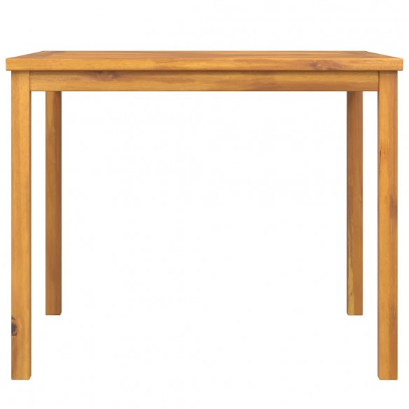 Table à manger de jardin 90x90x74 cm bois d'acacia solide