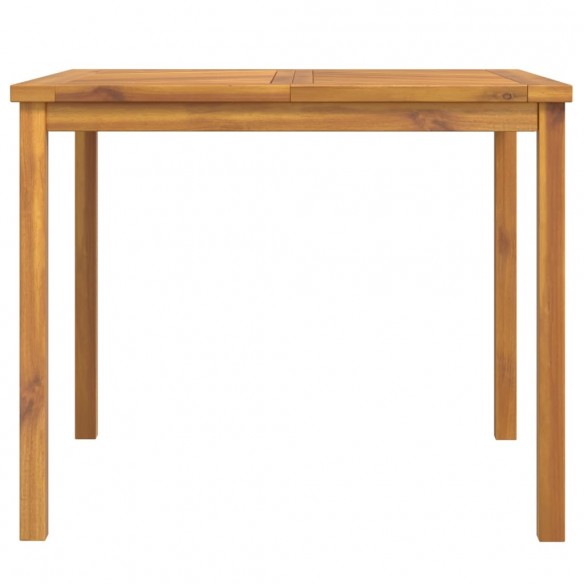 Table à manger de jardin 90x90x74 cm bois d'acacia solide