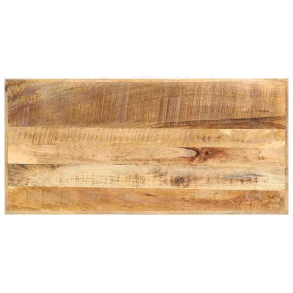 Table de bar 120x58x107 cm Bois de manguier brut