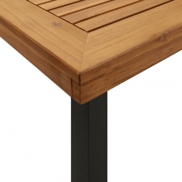 Table de jardin 150x90x75 cm Bois d'acacia solide