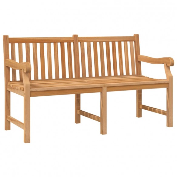 Banc de jardin 150 cm Bois de teck massif