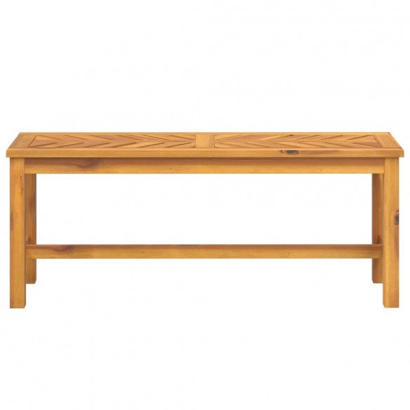 Banc de jardin 110 cm bois massif d'acacia