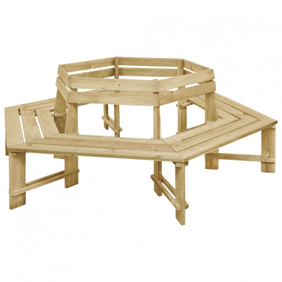 Banc de jardin 240 cm Bois de pin imprégné