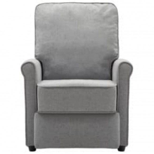 Fauteuil de massage Gris clair Tissu