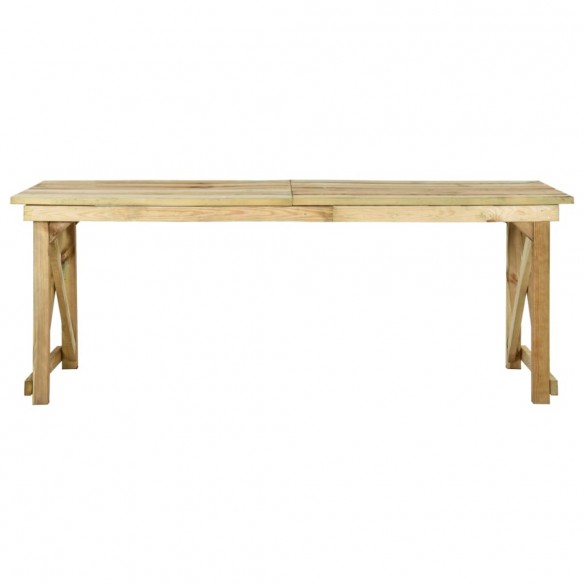 Table de jardin 200x79x75 cm Bois de pin imprégné