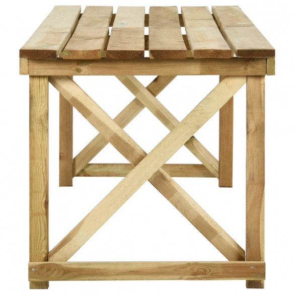 Table de jardin 200x79x75 cm Bois de pin imprégné