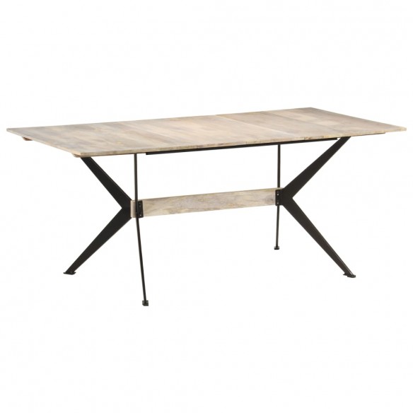 Table de salle à manger 180x90x76 cm Bois de manguier massif