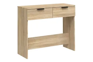 Table console Chêne sonoma 90x36x75 cm 2