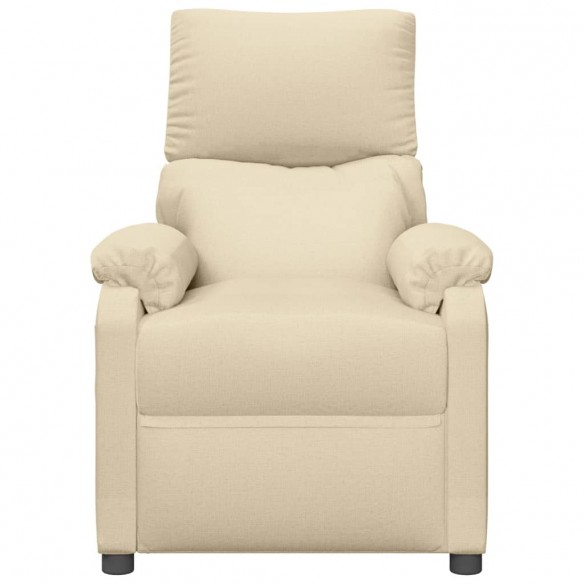 Fauteuil électrique de massage Crème Tissu