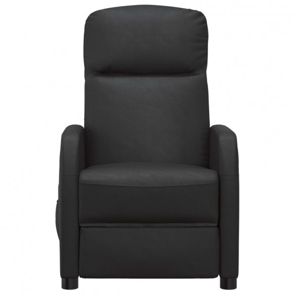 Fauteuil de massage Noir Similicuir