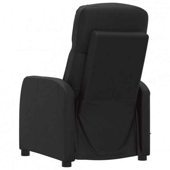 Fauteuil de massage Noir Similicuir