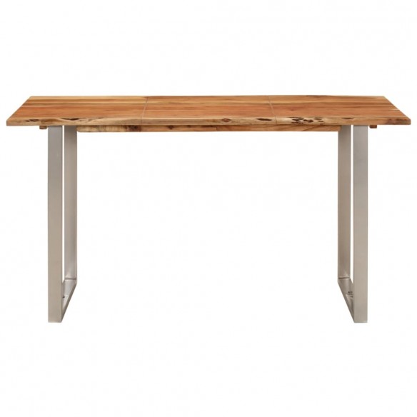 Table de salle à manger 140x70x76 cm Bois d'acacia solide