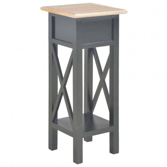 Table d'appoint Noir 27 x 27 x 65,5 cm Bois