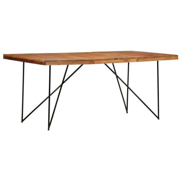 Table de salle à manger 180x90x76 cm Bois d'acacia massif