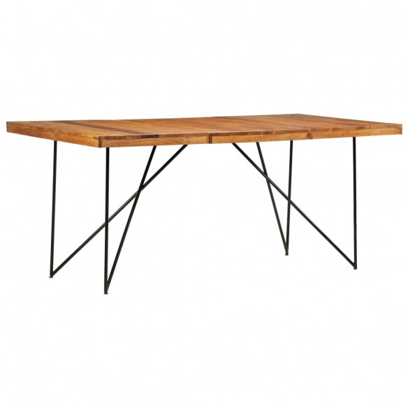 Table de salle à manger 180x90x76 cm Bois d'acacia massif