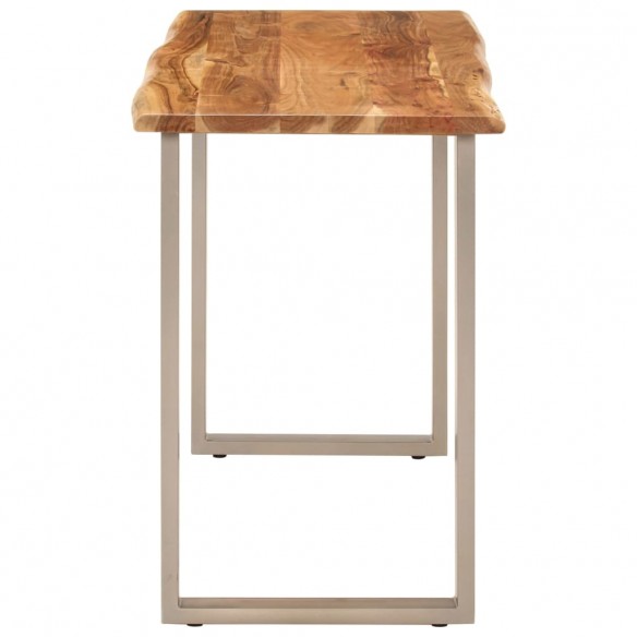 Table à dîner 110x50x76 cm Bois d'acacia solide