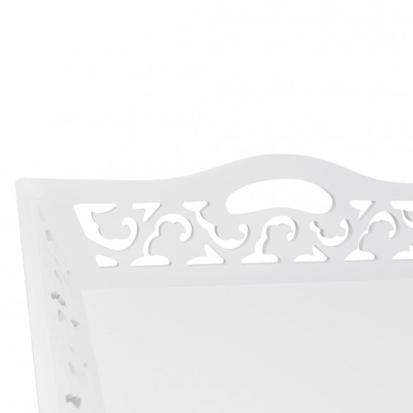 Table d'appoint avec plateau Blanc