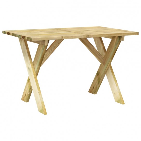 Table de jardin 110x73x70 cm Bois de pin imprégné