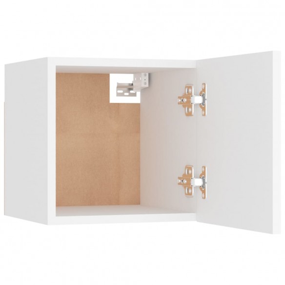 Meubles TV muraux 2 pcs Blanc 30,5x30x30 cm