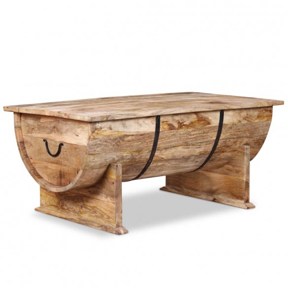 Table basse Bois de manguier massif 88 x 50 x 40 cm