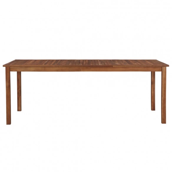 Table de jardin 200x100x74 cm Bois d'acacia massif