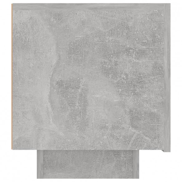 Meuble TV Gris béton 100x35x40 cm Aggloméré