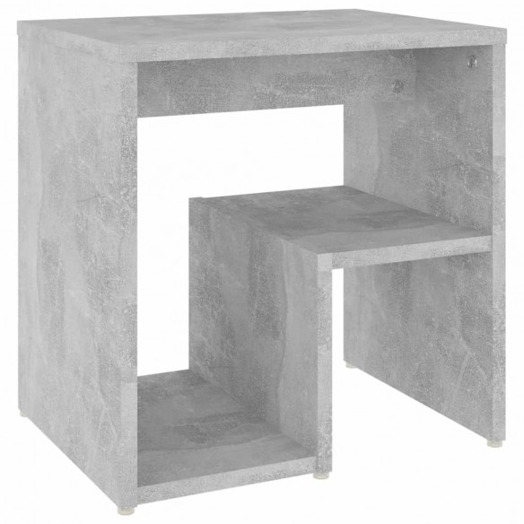 Table de chevet Gris béton 40x30x40 cm Aggloméré