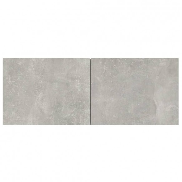 Meubles TV 2 pcs Gris béton 80x30x30 cm Bois d'ingénierie