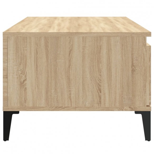 Table basse Chêne sonoma 90x50x36,5 cm Bois d'ingénierie