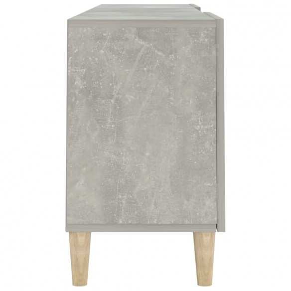 Meuble TV Gris béton 150x30x50 cm Bois d'ingénierie