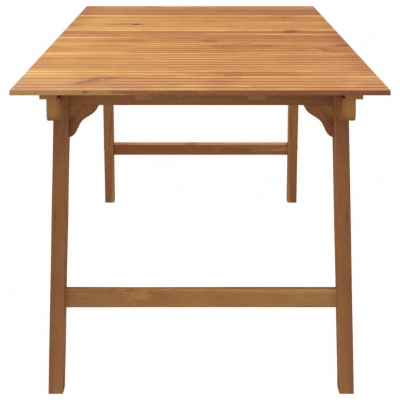 Table de jardin 200x90x75 cm Bois d'acacia solide