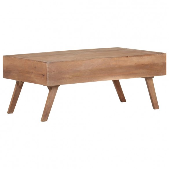 Table basse 100x60x40 cm Bois de manguier massif