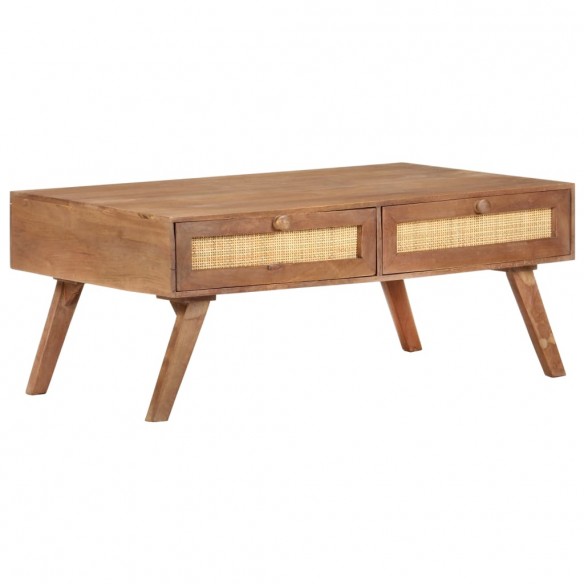 Table basse 100x60x40 cm Bois de manguier massif