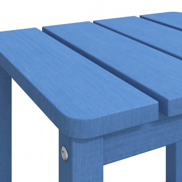 Table de jardin Adirondack Bleu marine 38x38x46 cm PEHD