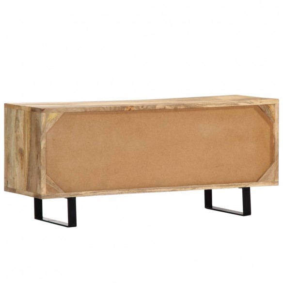 Meuble TV 90 x 30 x 40 cm Bois de manguier massif