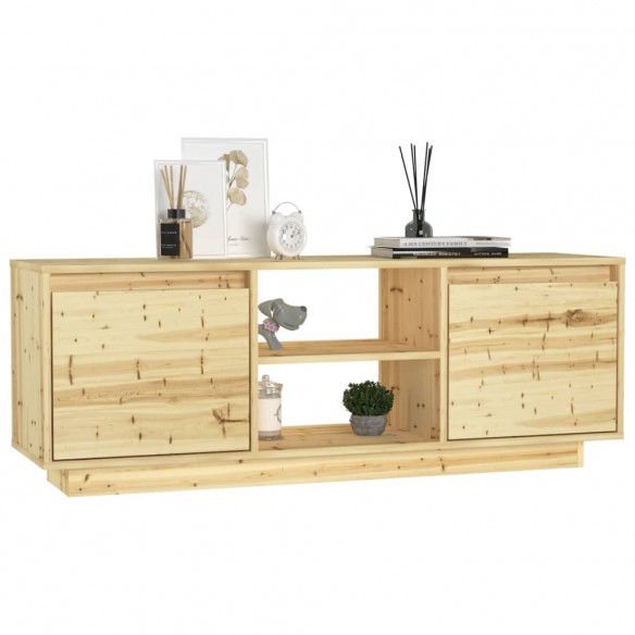 Meuble TV 110x30x40 cm Bois de sapin massif