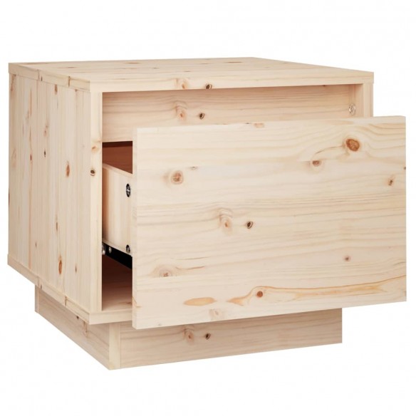 Tables de chevet 2 pcs 35x34x32 cm Bois de pin solide