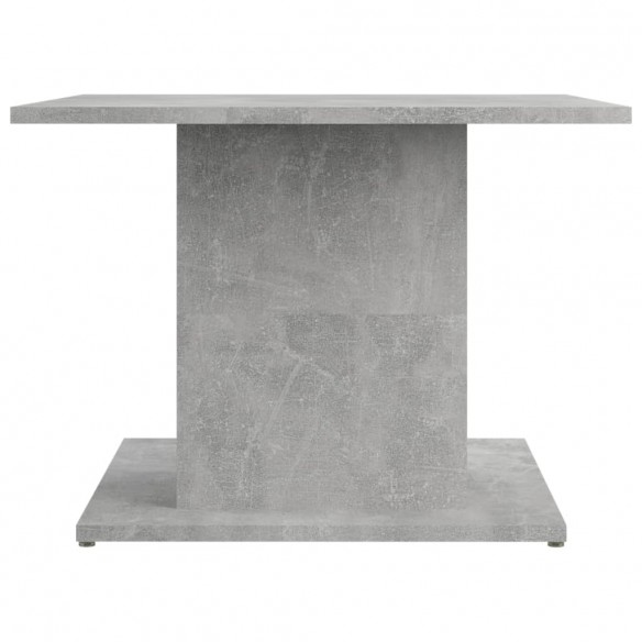 Table basse Gris béton 55,5x55,5x40 cm Aggloméré