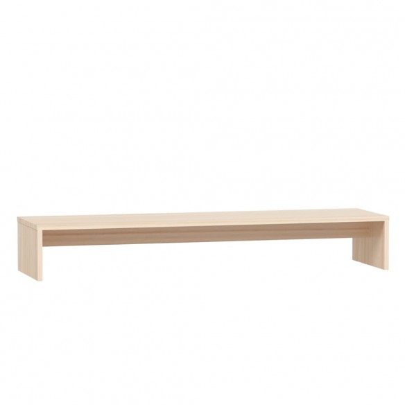 Support de moniteur 100x27x15 cm Bois de pin solide