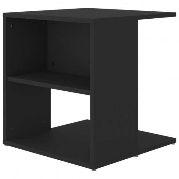 Table d'appoint Noir 45x45x48 cm Aggloméré