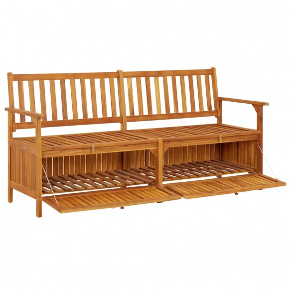 Banc de rangement 170 cm Bois d'acacia solide