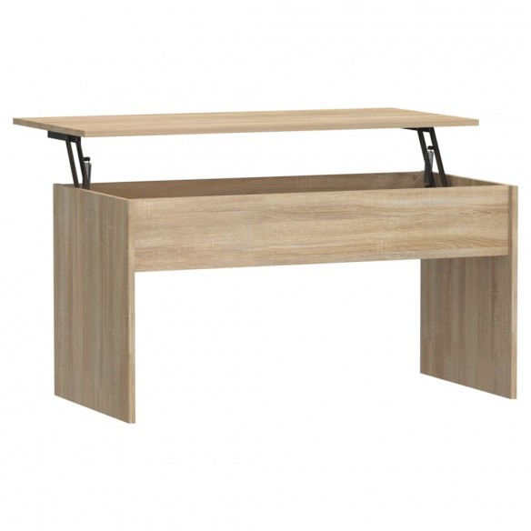 Table basse Chêne sonoma 102x50,5x52,5 cm Bois d'ingénierie