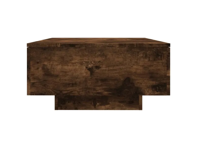 Table basse Chêne fumé 90x60x31 cm 