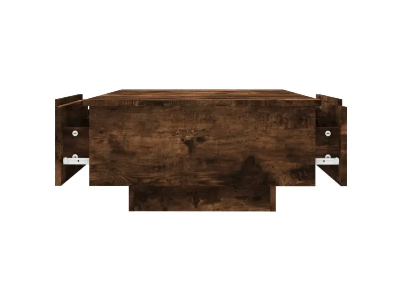 Table basse Chêne fumé 90x60x31 cm 