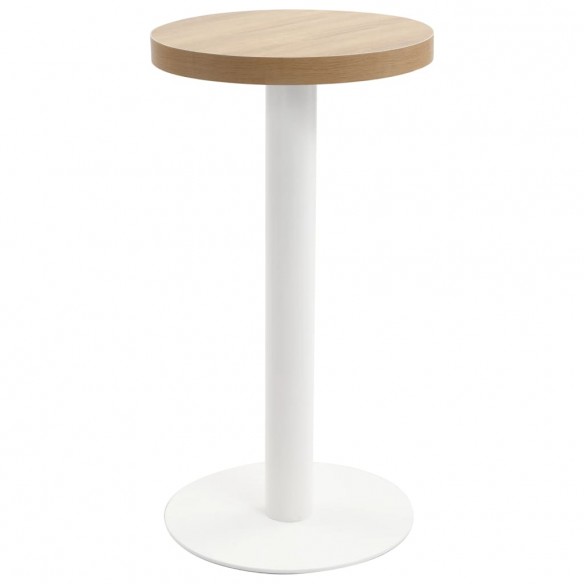 Table de bistro Marron clair 40 cm MDF