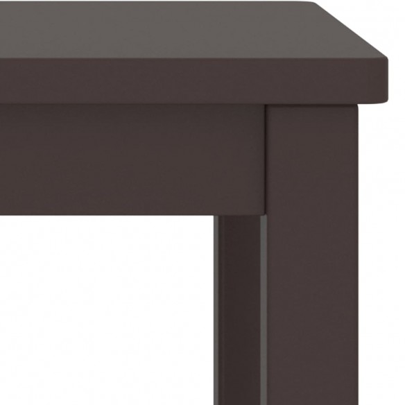 Table de chevet Marron foncé 35x30x47 cm Bois de pin massif