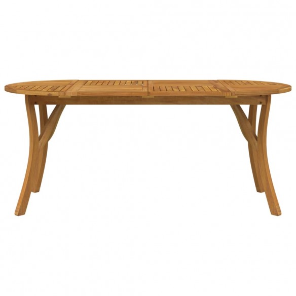 Table de jardin 200x90x75 cm Bois d'acacia solide