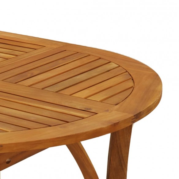 Table de jardin 200x90x75 cm Bois d'acacia solide