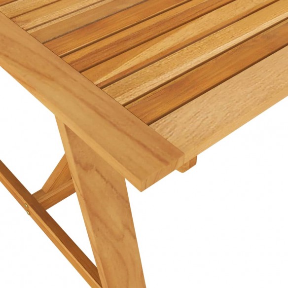 Table à dîner de jardin 206x100x74 cm Bois d'acacia massif