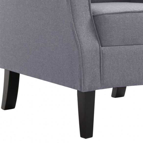 Fauteuil Gris foncé Tissu